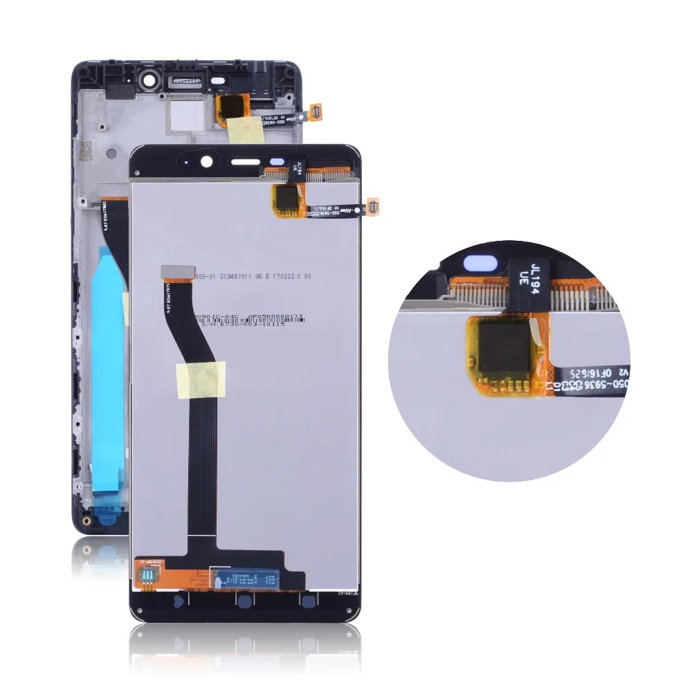 Продажа Дисплей для Xiaomi Redmi 4 Pro Prime LCD в сборе с тачскрином на рамке Оригинал 5.0 черный черный золото