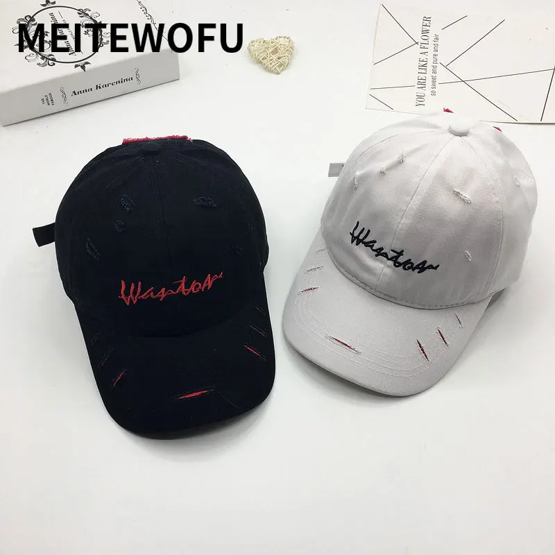 

Fashion mens hat Letter embroidery Wild shabby simple summer baseball cap couple men and women Spring Casual visor caps Snapback