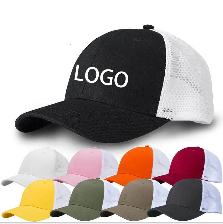 

10pcs a lot Personal 3D embroidery Adult&Kids Trucker Cap Curved Peak Sun Snapback Custom LOGO/letter Hats Custom Baseball hat
