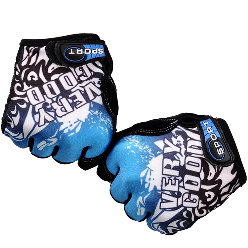 

Bicycle Half Finger Cycling Gloves Sports Fitness Breathable Weight Lifting Training Outdoor Bike Anti-skid Running Gym Exercise