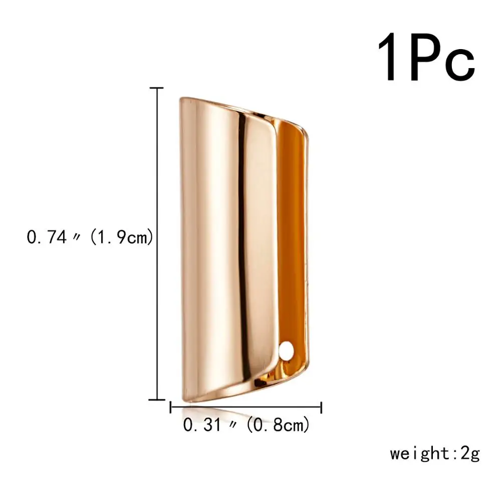 Горячая Распродажа, 1 шт., серьги в виде уха в стиле панк-рок, модные женские и мужские клипсы, манжета, без пирсинга, с вырезами, u-образная форма, мужские ювелирные изделия - Окраска металла: 17