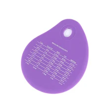 1 шт. нож для выпечки скребок с измерением торт Хлеборезка Выпечка инструменты силиконовый скребок для выпечки Инструменты