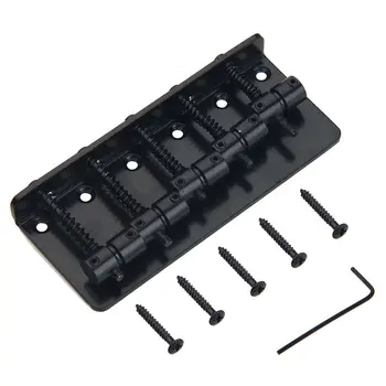 

Electric 5 String Bass Hardtail Fixed Bridge Black Plated String Spacing 18mm