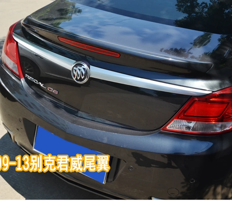 

Accessories Fit For BUICK Regal GS Opel Insignia 2009-2015 ABS Plastic Unpainted Primer Rear Trunk Boot Wing Lip Spoiler