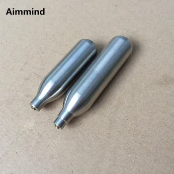 

Rechargeable 12g 8g CO2 Cartridges Mini Reusable Refill Gas Cylinder Capsule Airsoft Shooting Airgun Hunting Paintball