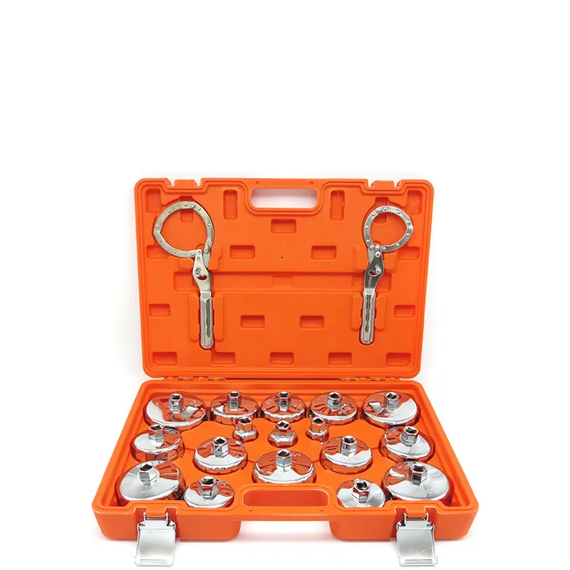 

19 cap filter spanner, oil grille spanner ball head machine element disassembly and assembly