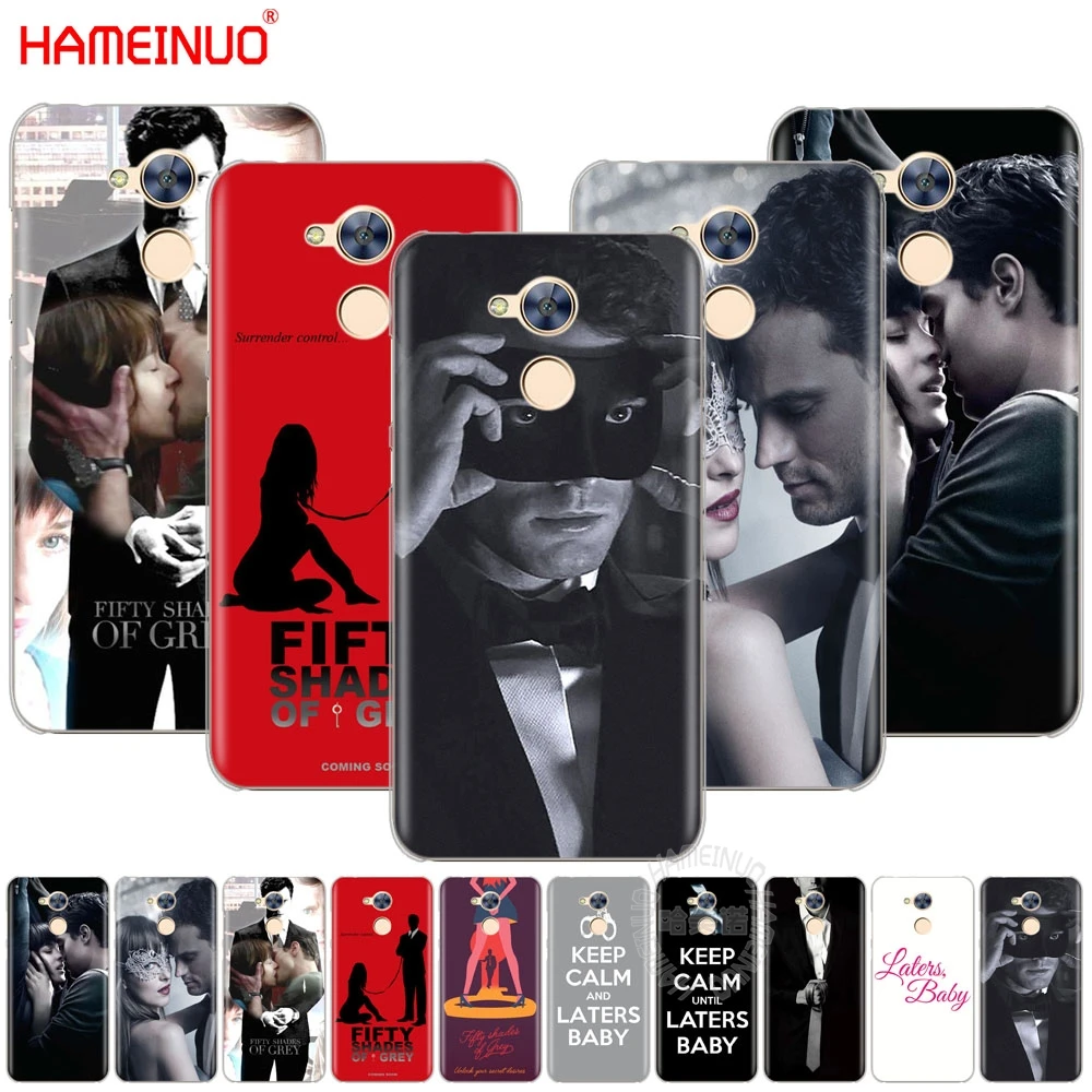 

HAMEINUO 50 Shades Of Grey Laters baby cell phone Cover Case for Huawei Honor 4A 5A 6A 6C 6X 8 9 NOVA PLUS LITE