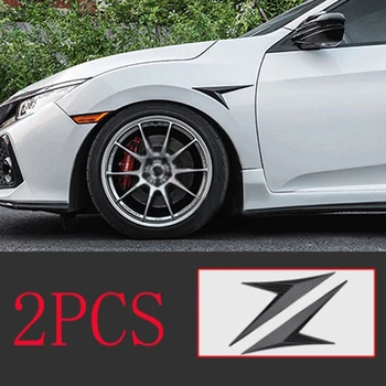 

Air Vent Fender Cover Trim ABS For Honda Civic 2016-2019 Carbon Fiber Black Car Exterior Practical