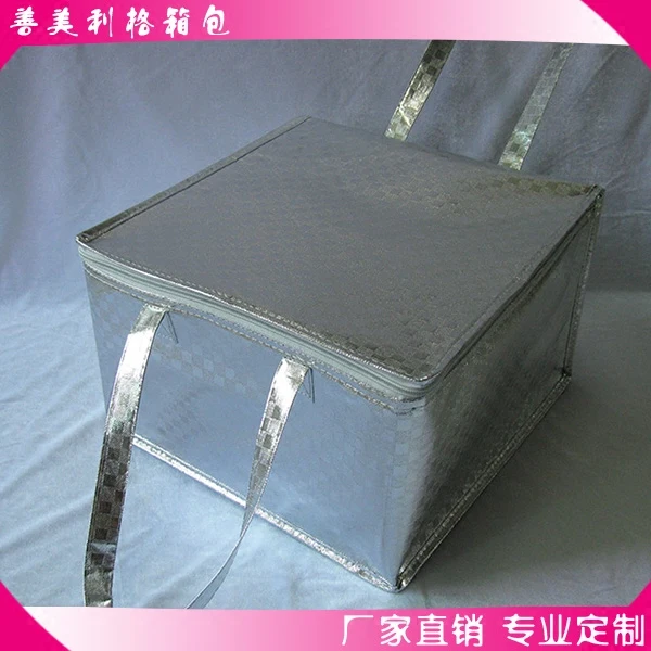6-8-10 дюймов торт сумка-холодильник для хранения серебряный цвет пакет льда водонепроницаемый сумка-холодильник для торта теплоизоляционная сумка SML