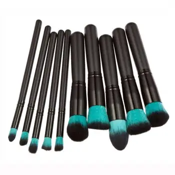 

Outtop 10PCS Foundation Eyeshadow Makeup brushes set Double sided wood Contour Eye Lip Cosmetic Brushes Set 5U0111
