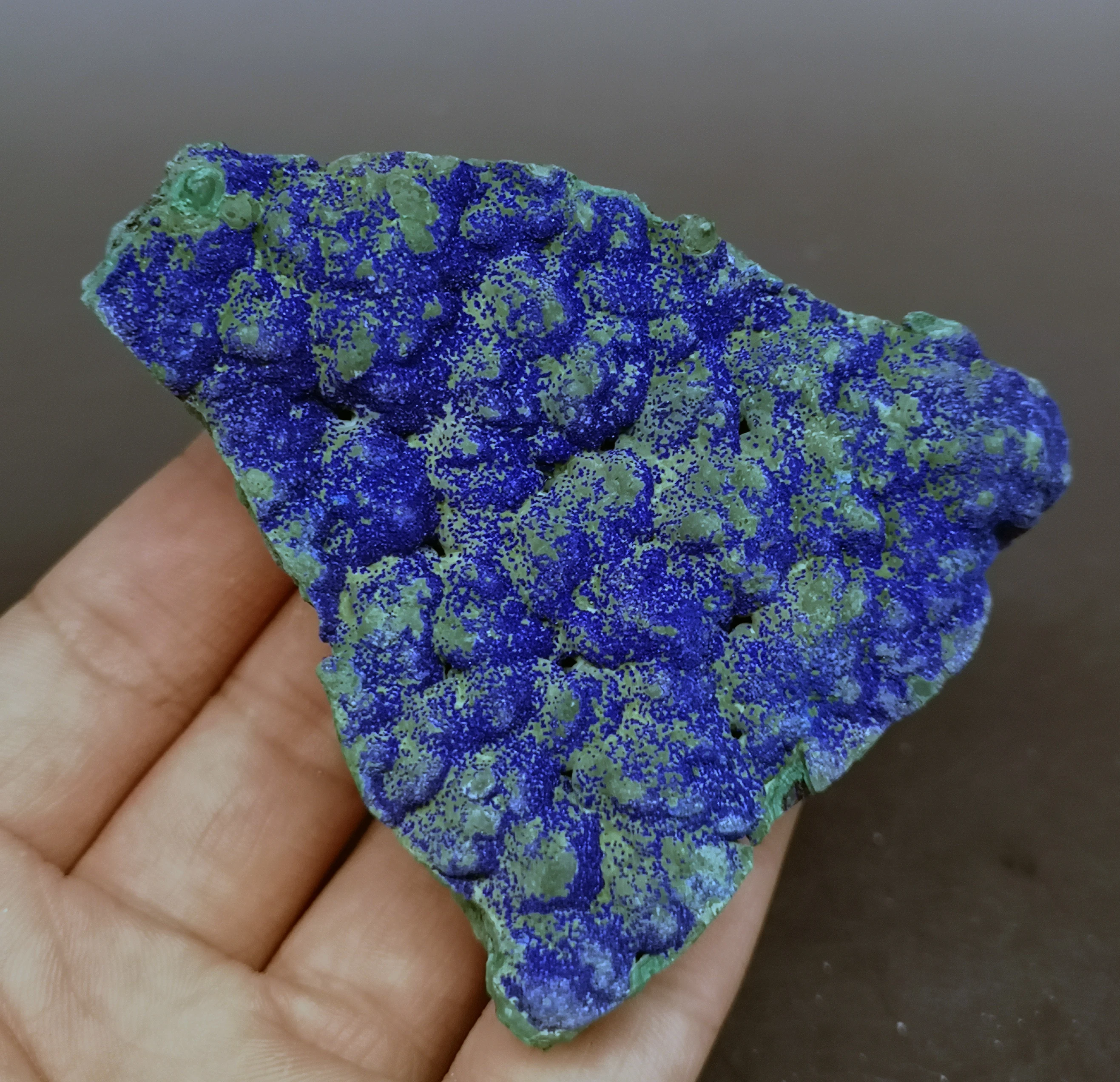 

137g Natural Rare Azurite and Malachite symbiotic mineral specimens Green stone crystal teaching specimens collected from China