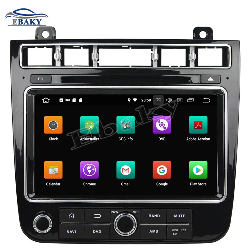 Sale 2din 8inch 4GB RAM 32/64GB ROM Octa Core Android 9.0 Car DVD Player For VW TOUAREG 2015 2016 with Radio Audio/Bluetooth/GPS 2 Sale 2din 8inch 4GB RAM 32/64GB ROM Octa Core Android 9.0 Car DVD Player For VW TOUAREG 2015 2016 with Radio Audio/Bluetooth/GPS 2