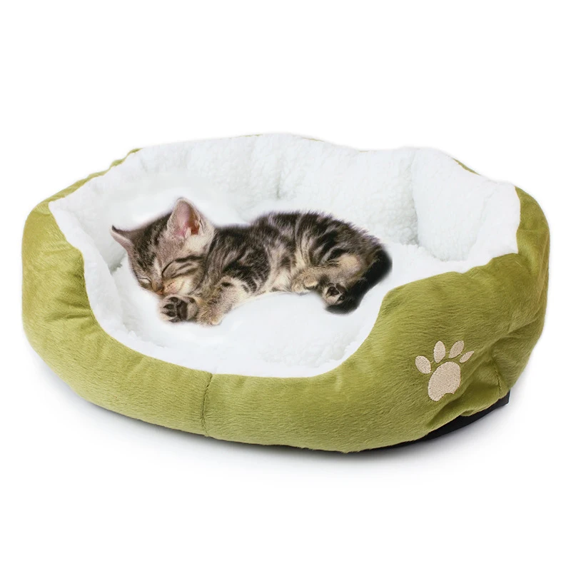 Теплая Флисовая спальная кровать для щенка, собаки, дивана, водонепроницаемая Мягкая надувная подушка для маленьких детей, хлопковая подушка для кроликов и кошек