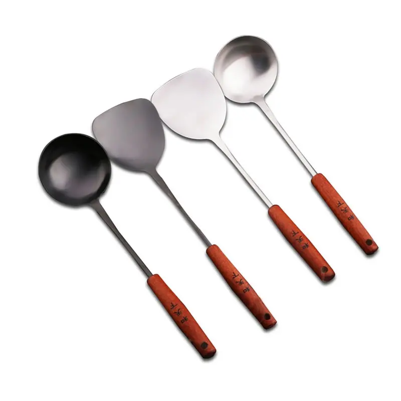 Stainless Steel Ladle Big Soup Spoon Kitchen ladle egg Spatula Turner