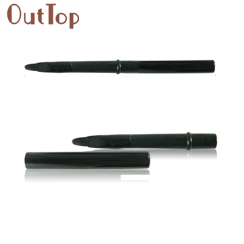 

1PC Portable Automatic Retractable Lip Brush With Lid Eyeliner Brush Levert Dropship Freeshipping 30p1221