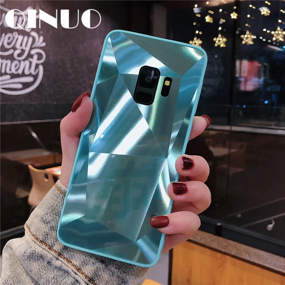 3D голографический призматический Алмазный чехол QINUO для Samsung J2 Prime J3 J4 J6 Plus J5 J7 2016
