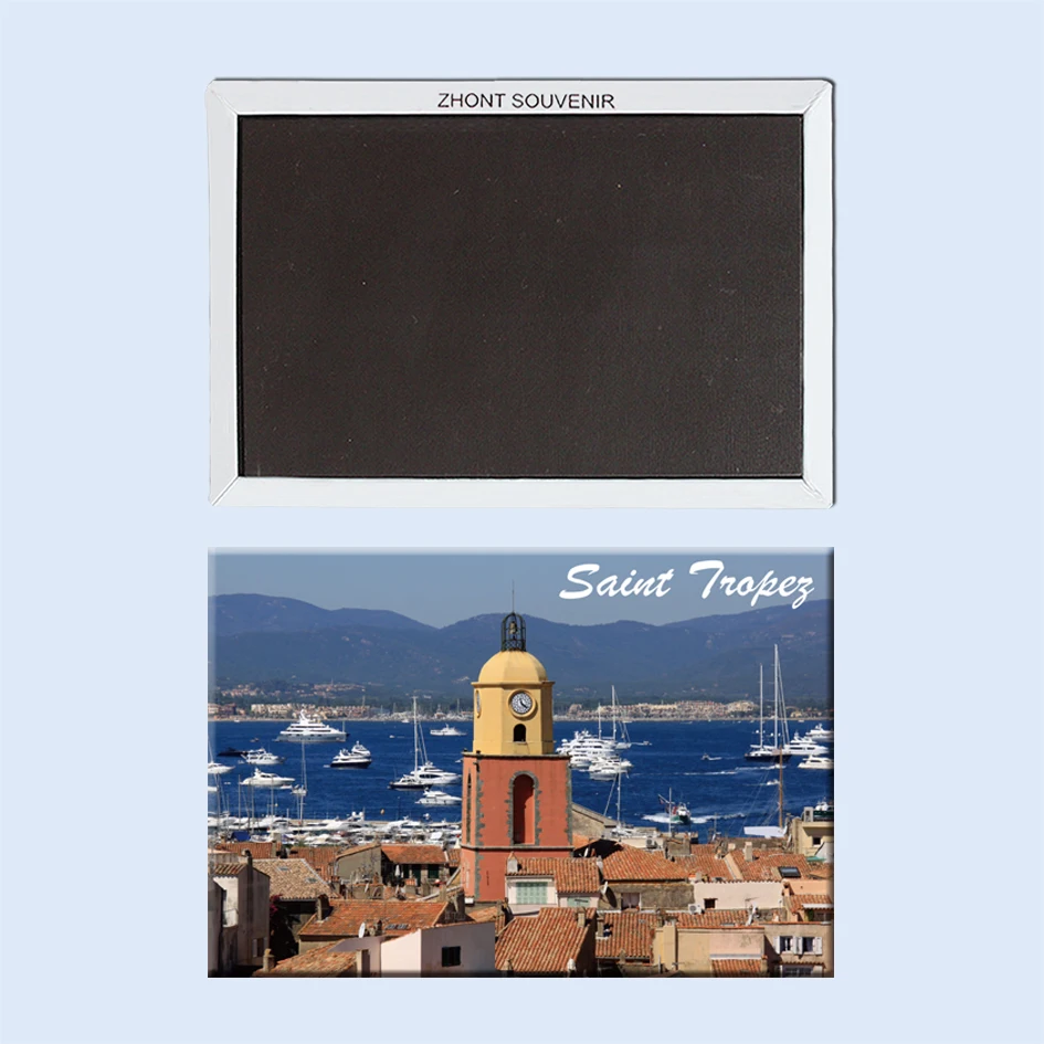 ST Travel Souvenir Flexible Fridge Magnet TROPEZ France