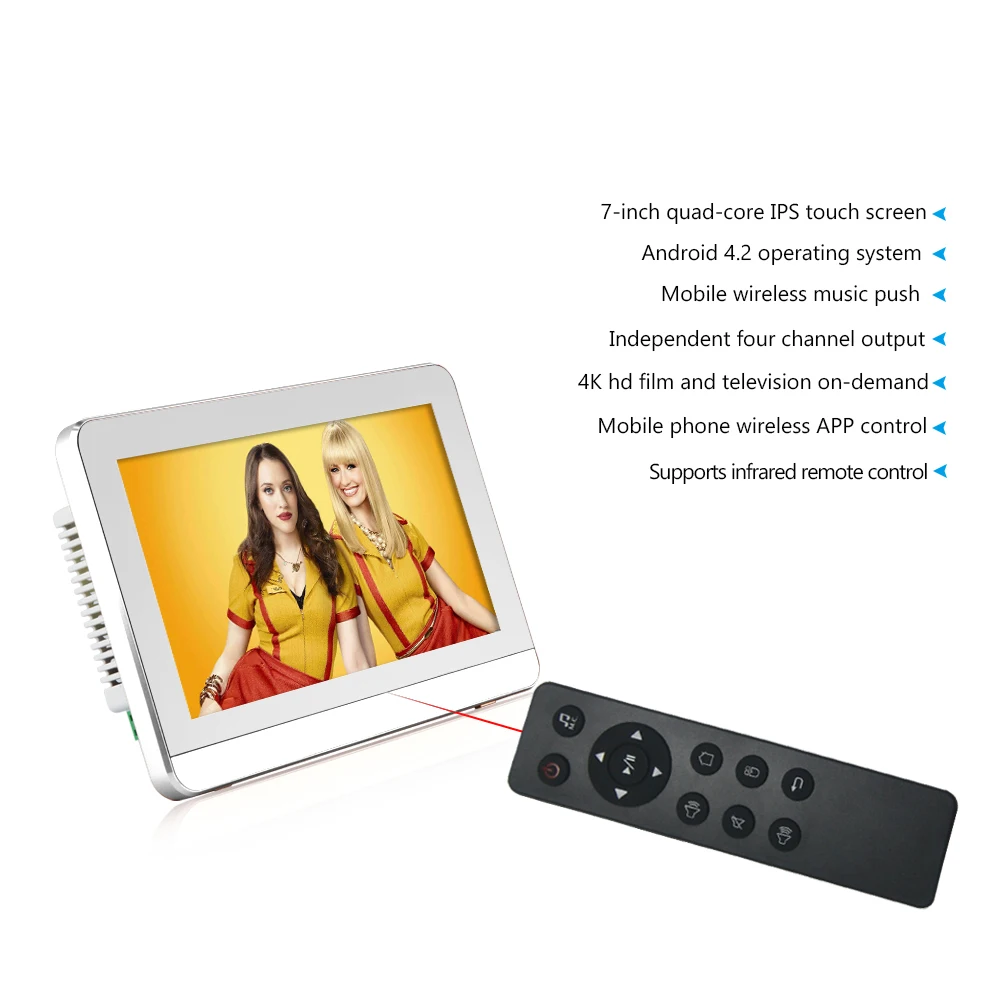 M700 7 дюймовый усилитель Wi Fi android Умный домашний настенный умная домашняя