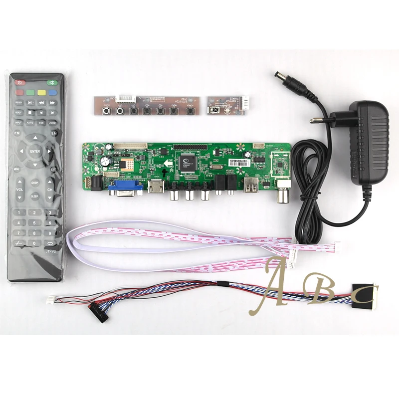HDMI CVBS RF USB VGA Аудио низковольтный дифференциальный видеосигнал ТВ PC плате