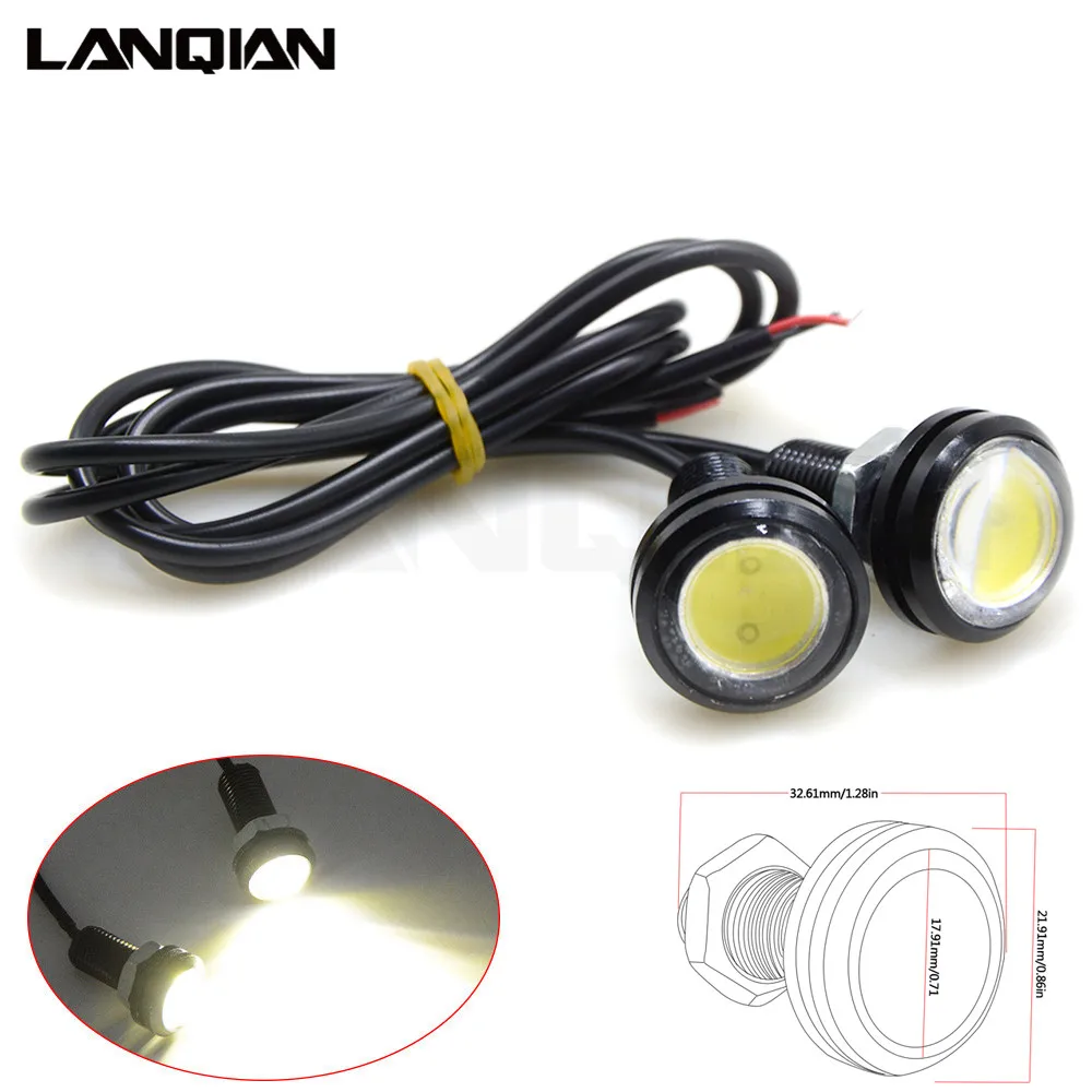 

Motorcycle Eagle Eye LED Strobe Light Lamp Daytime Running Signal Lamps For YAMAHA XMAX 125/200/250/400 XT660 XJ6 FAZER YZF600
