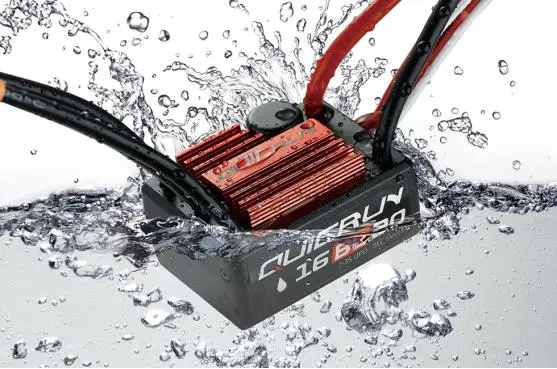 Контроллер скорости HOBBYWING quirun WP16BL30 водонепроницаемый регулятор WP 30A R/C с
