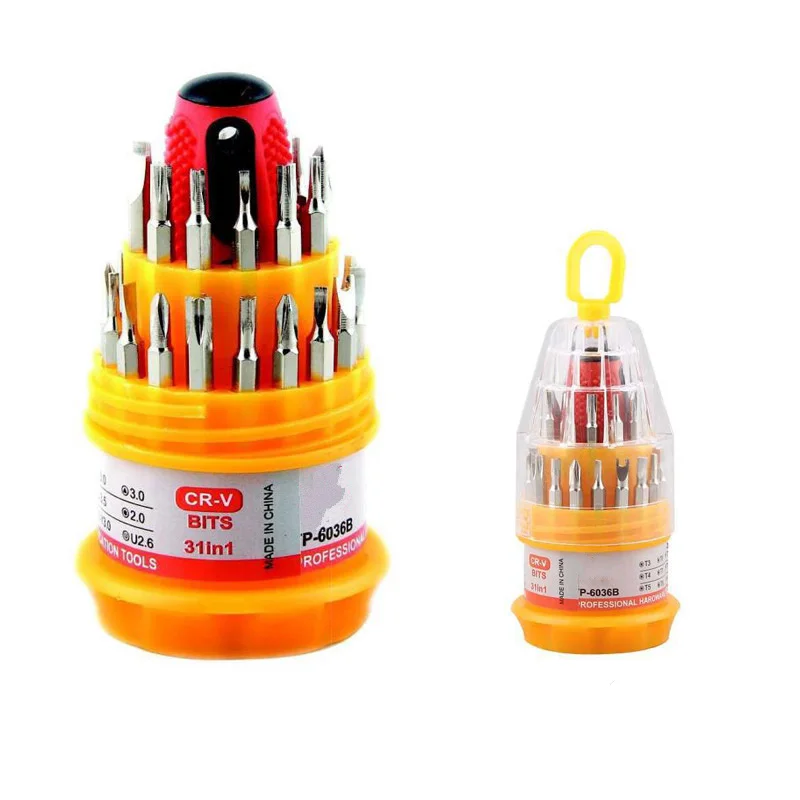 31 In 1 multi function manual screwdriver set Mini Screw Driver For