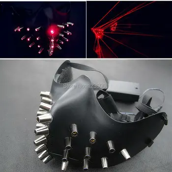 

25PCS laser laser mask half face mask red laser mask For Christmas mask Festive & Party Supplies Home Appliance Parts