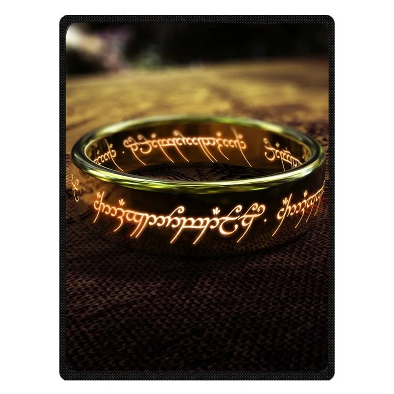 new custom the lord of the rings throws blanket fleece fabric baby
