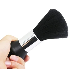 Стрижка подметальная Профессиональная мягкая черная Шея Лицо Duster бруше Парикмахерская кисточка из волос для очистки салона резка Парикмахерская Стайлинг