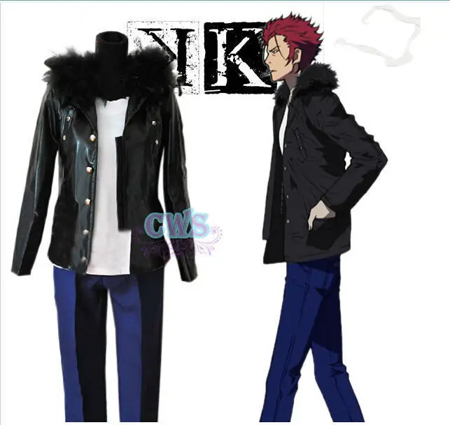 Anime K (K-project) Suoh Mikoto Cosplay Costumes coat |