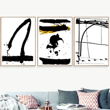 Abstract Graffiti Nordic Poster And Prints Wall Art Canvas Painting Scandinavian Wall Pictures For Living Room Bedroom Decor