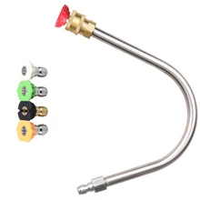 Автомобильное устройство для чистки желоба расширение крепления Wand.4000 Psi.5 сопла для мойки давления для очистки