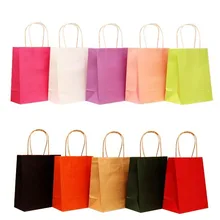 100 шт./лот 120 г Бумага drawstring подарочная упаковка bag 18*15*8 см