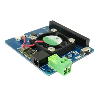 

For Raspberry Pi 3 Model B+(Plus)/3B Programmable Smart Temperature Control Fan+Power Hat Board