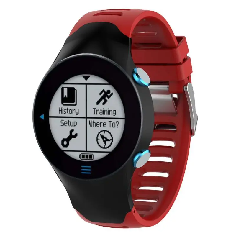 Силиконовый сменный ремешок на запястье часы ремешок для Garmin Forerunner 610 часы с инструментами