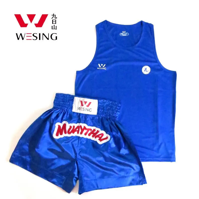 Мужские спортивные костюмы Wesing Muay Thai футболка и шорты большого размера|muay thai