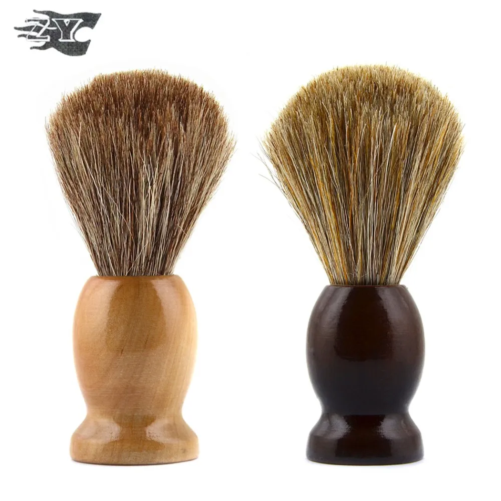 1 horse hair shaving brush