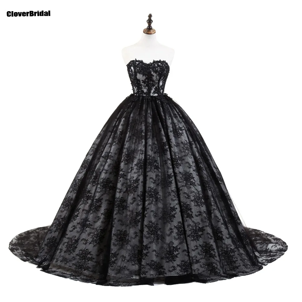 

Black lace tribunal trem querida vestidos de quince anos 2017 ribbons back quinceanera dresses ball gown custom-made available