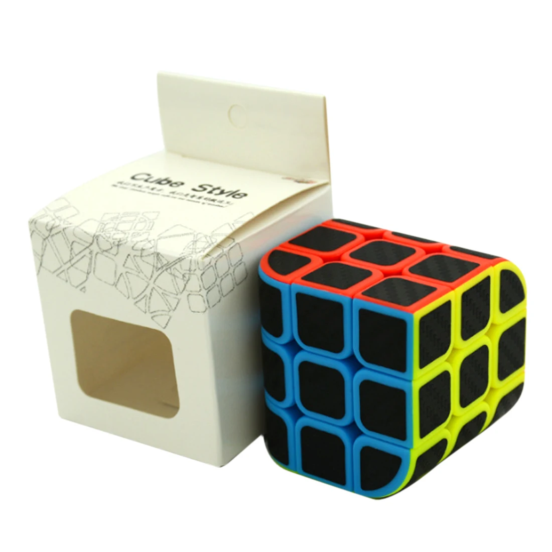 

Lefang Trihedron Penrose 3 Layers Roman surface Puzzle Toy Magic Cube with Carbon Fiber Sticker Toys Kids Educational Gift Toy