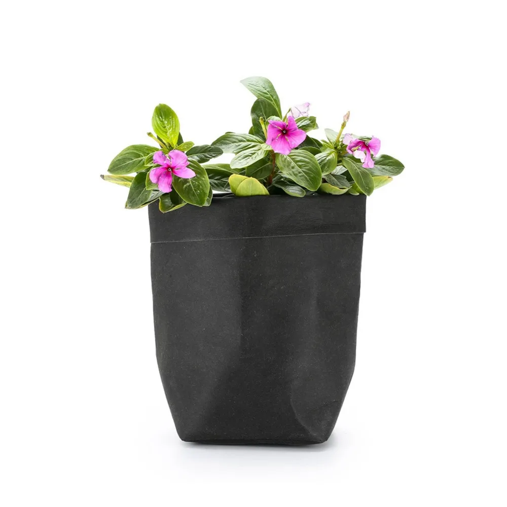 Original Color Log colored Kraft Paper Flower Pot Bag Washable Kraft Paper Multi purpose Storage