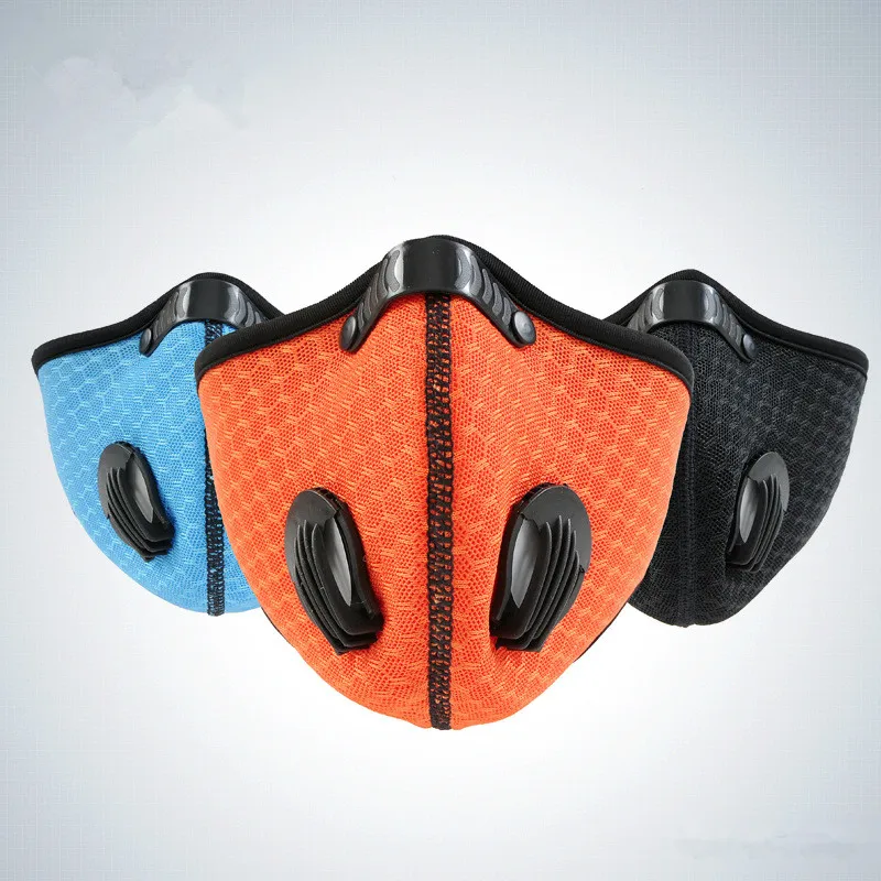 Q323 Free shipping Anti-dust Face Masks with Filter Cycling Dust Mask Bicycle Bike Training Anti | Спорт и развлечения