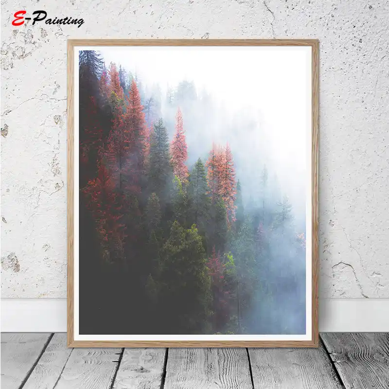 Arte De Pared De Naturaleza Imprimible Decoracion Del Hogar Sala