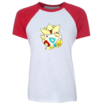 

Funny Cartoon Pokemon Wartortle Togepi Psyduck Jigglypuff sprites Dragonite Yellow Design Women's Lady Print T-Shirt Graphic Tee