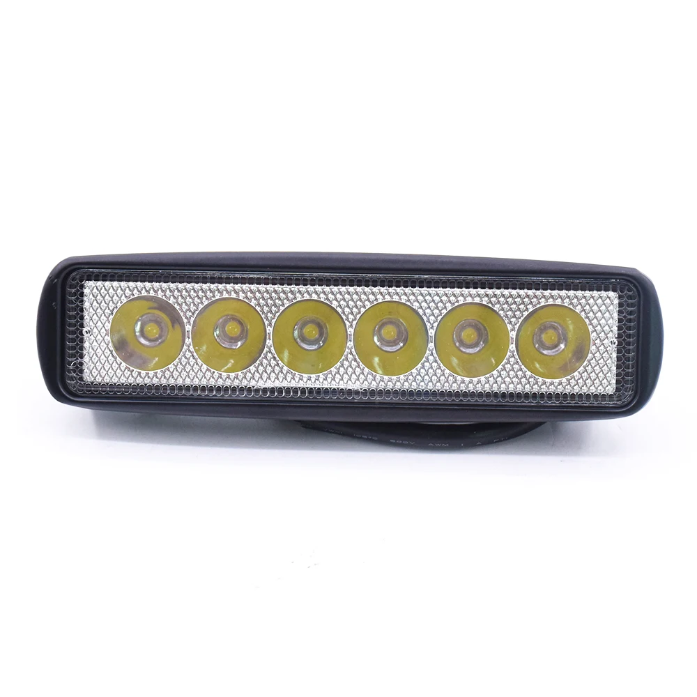 

New 18W One Word LED Work Light Strip Light Modified Off-road Vehicle Spotlights Car Top Light Headlights