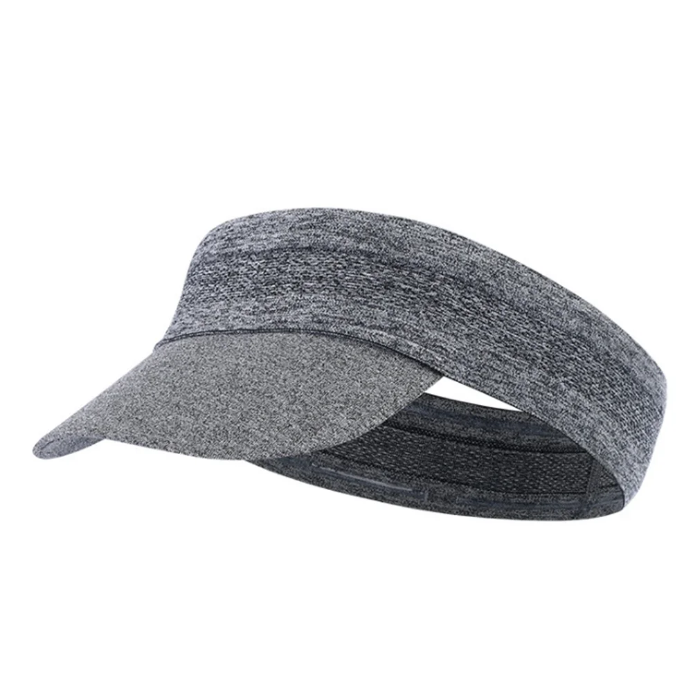 

Beach Anti UV Ultralight Women Men Running Outdoor Sports Visor Cap Empty Top Hat Headband Breathable Soft Camping Foldable