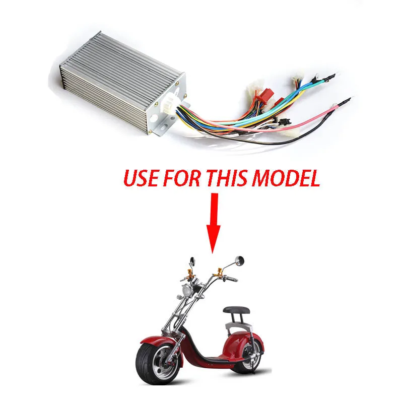 Citycoco электрический скутер контроля холодильного агрегата 60V - Цвет: High-End Controller