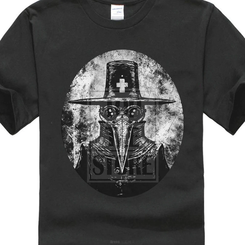 

Plague Doctor I T Shirt The Black Death Medicine Cure Mask
