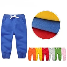 Зимние штаны для малышей теплые флисовые штаны для маленьких мальчиков зимние штаны для маленьких девочек Детские повседневные брюки
