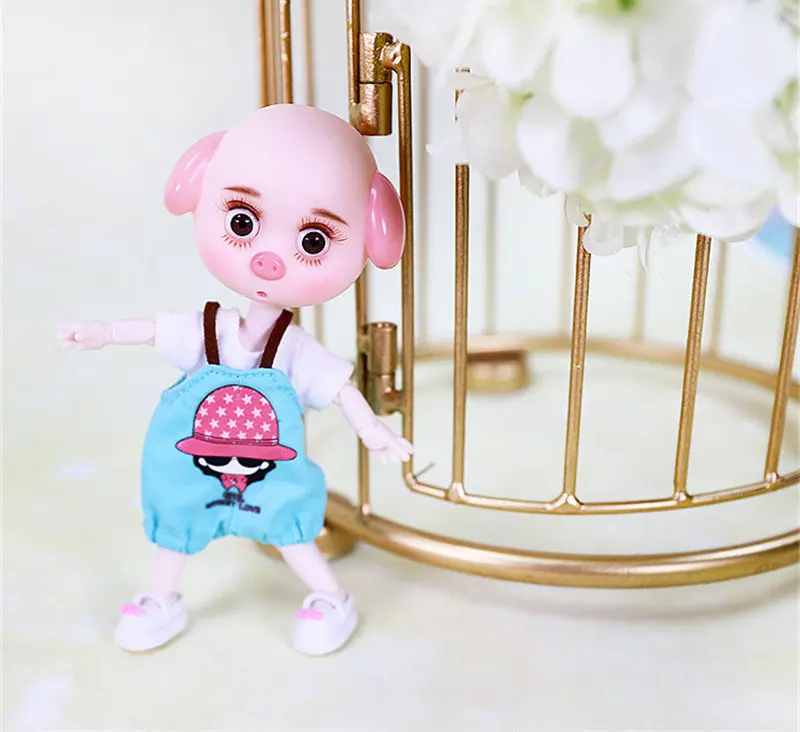 Мечта фея 1/12 BJD кукла DODO Pigies кукла 15 см мини кукла 26 шарнир тело милый детский подарок игрушка Ангел Кукла-сюрприз, ob11