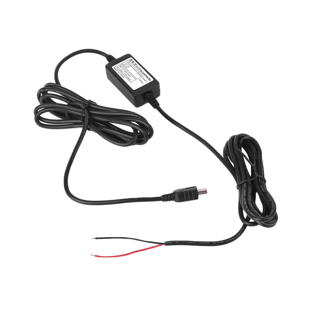 

In Car Driving Recorder Dash Cameras Hard Wire Kit 2.5A W/ Take Electrical